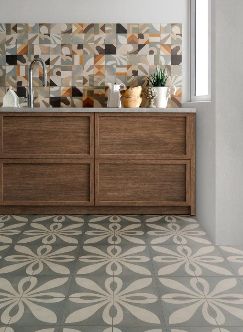 carrelages credence cuisine